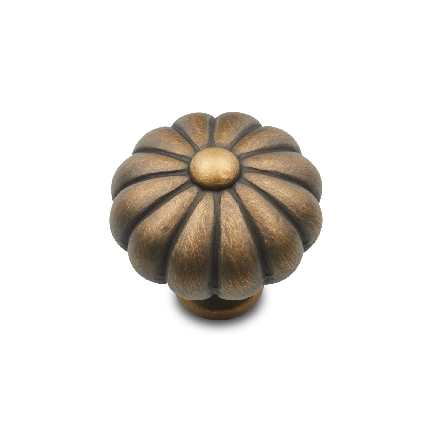 Flower Knob in Antique English.