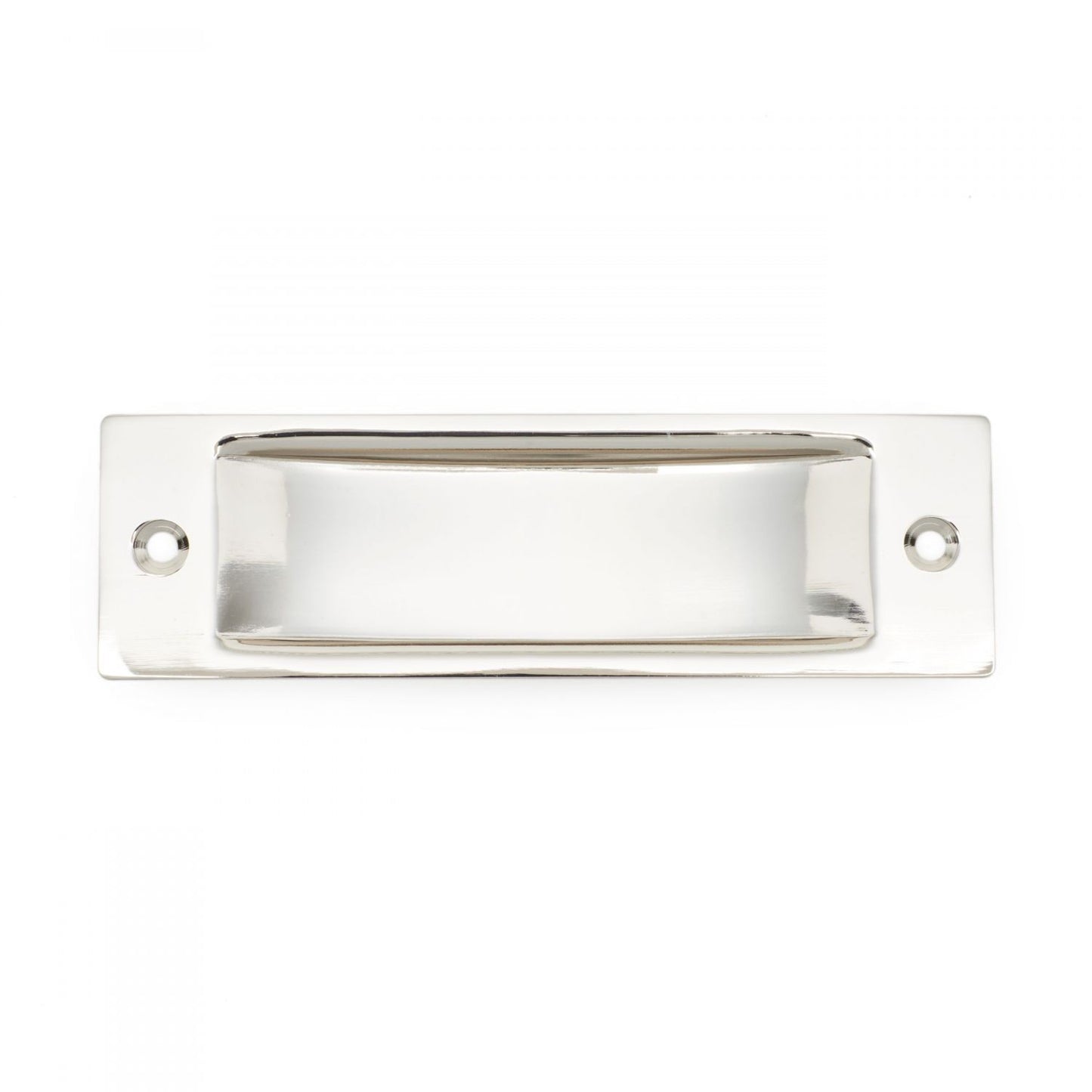 4 1/2" Thin Rectangle Flush Pull