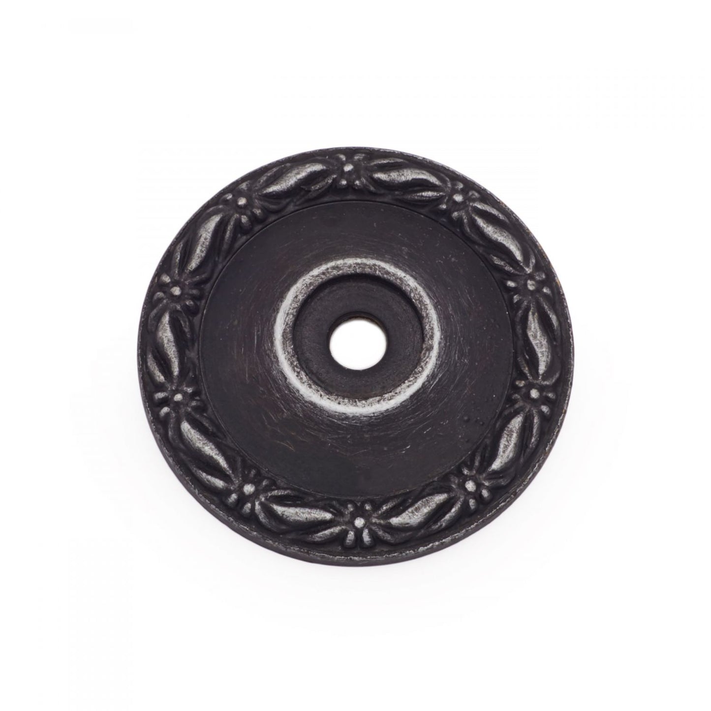 Flat Deco Leaf Knob Backplate