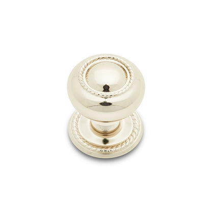 Rope Knob with Detachable Back Plate