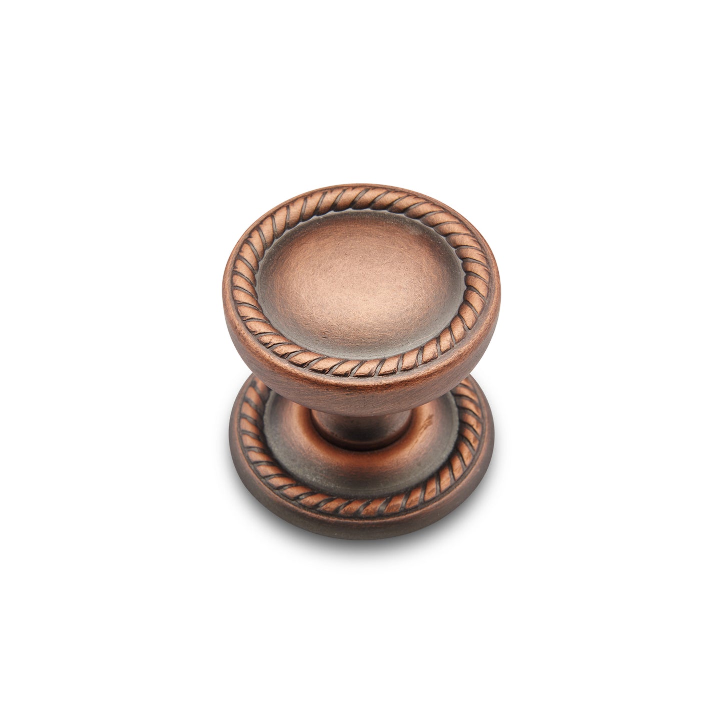 Flat Rope Knob with Detachable Back Plate