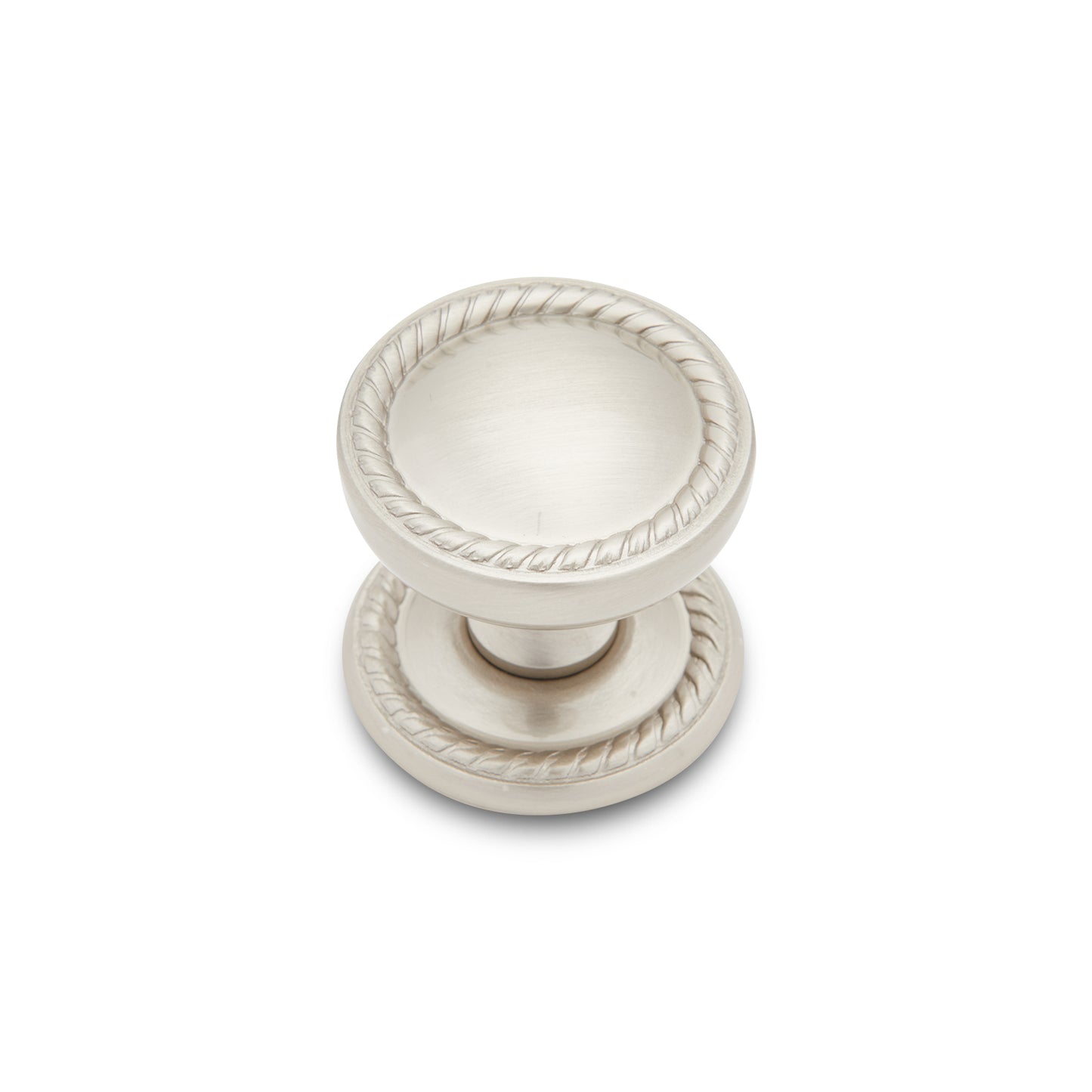 Flat Rope Knob with Detachable Back Plate