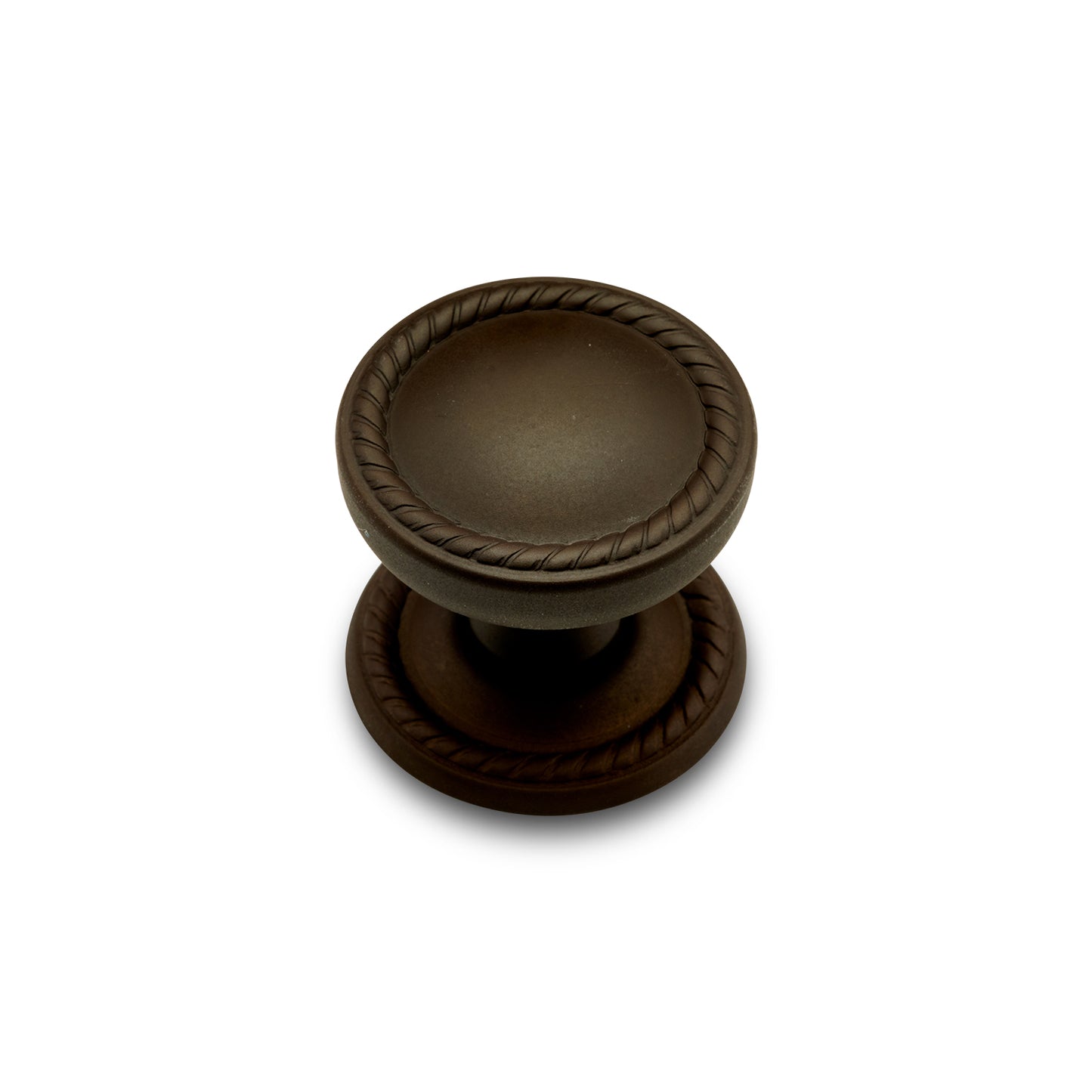 Flat Rope Knob with Detachable Back Plate