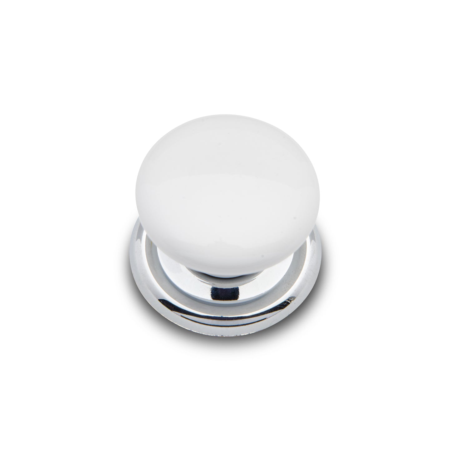 Flat Porcelain Knob