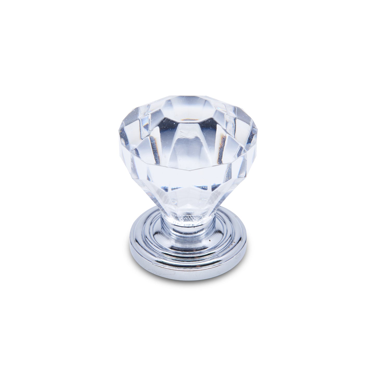 Diamond Cut Acrylic Knob