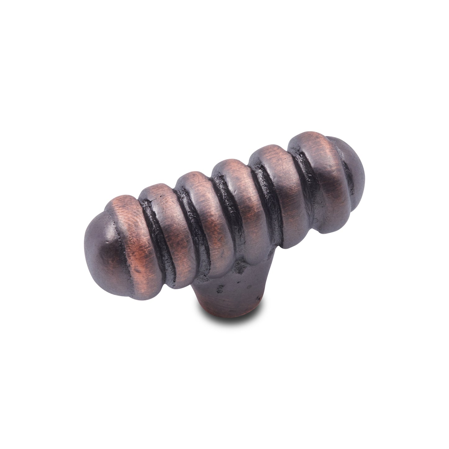 Distressed Ribbed Knob