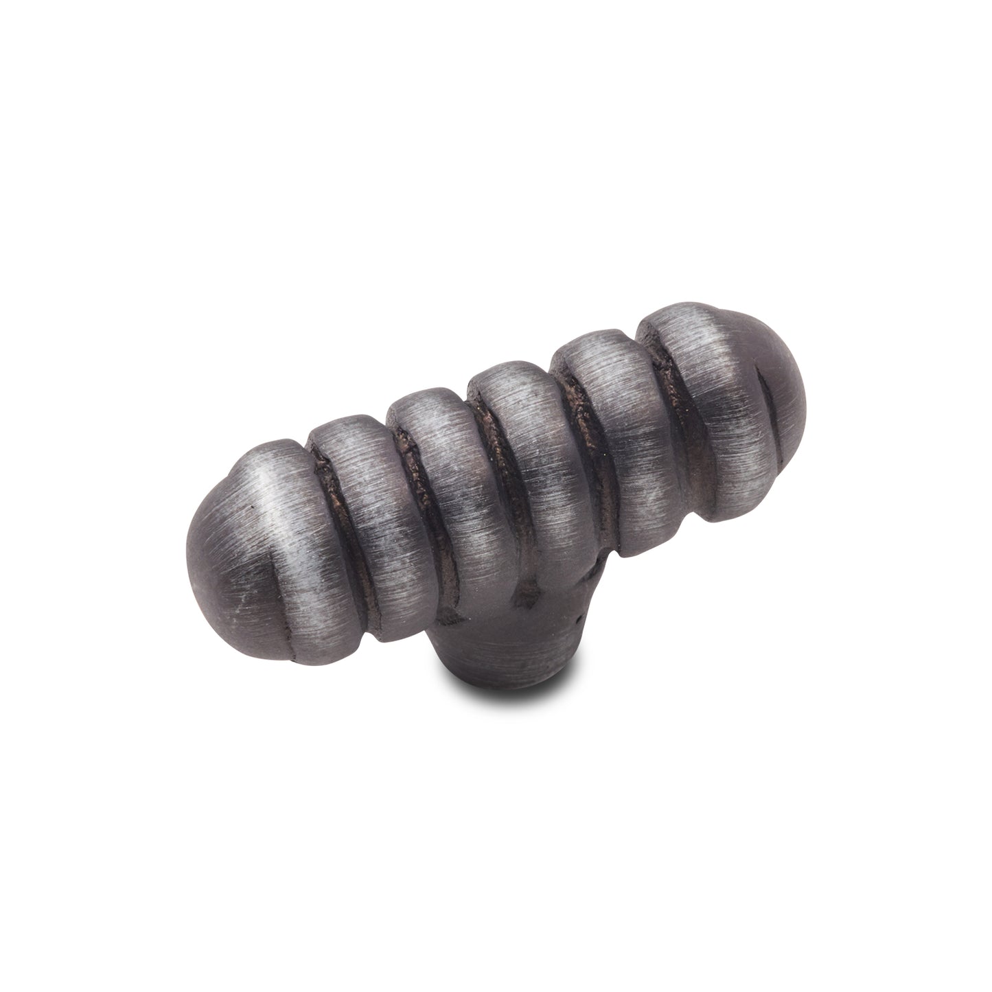 Distressed Ribbed Knob