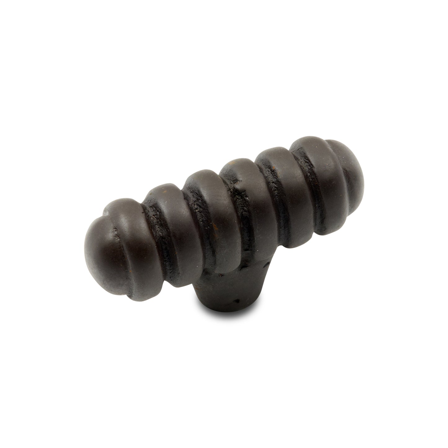 Distressed Ribbed Knob