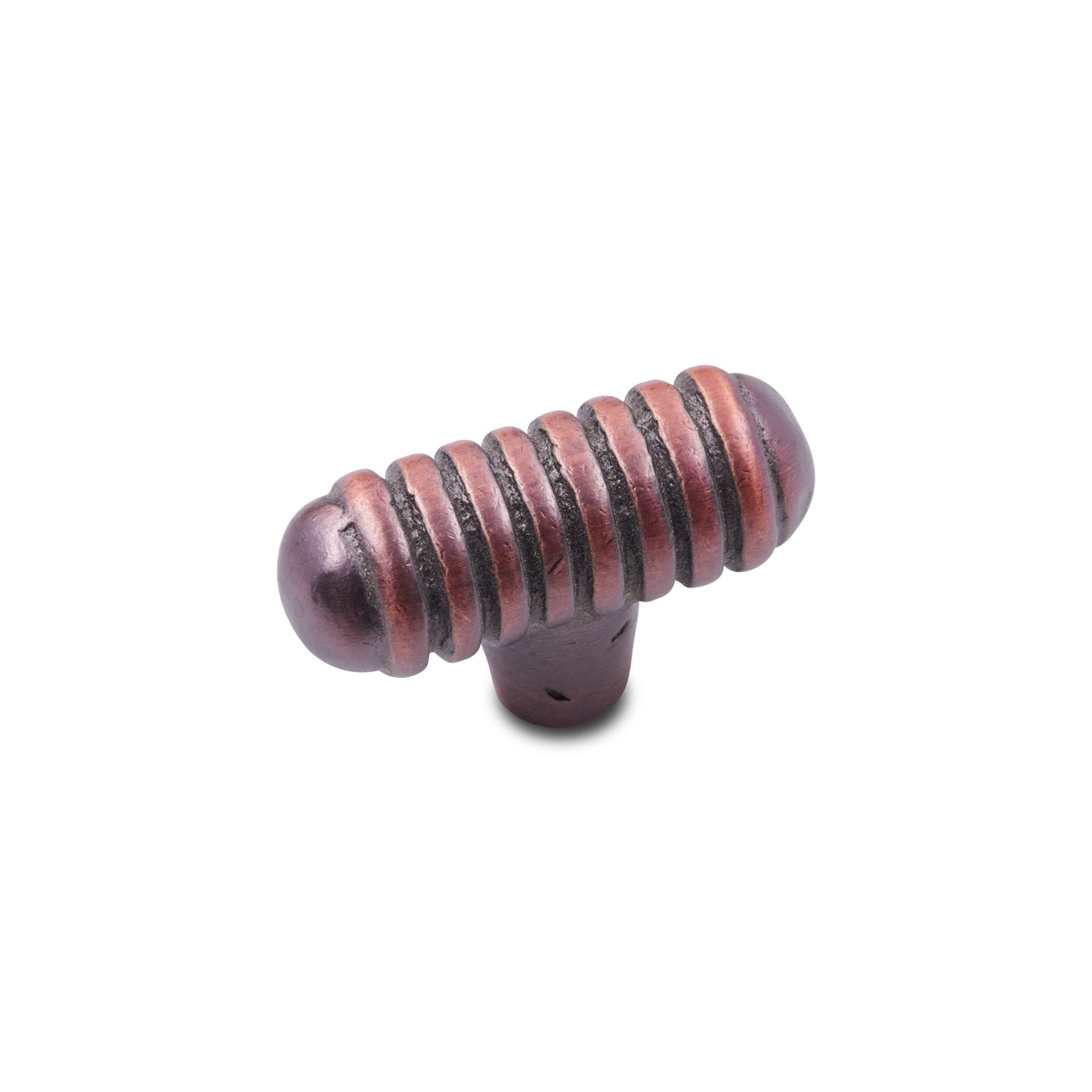 Distressed Ribbed Knob