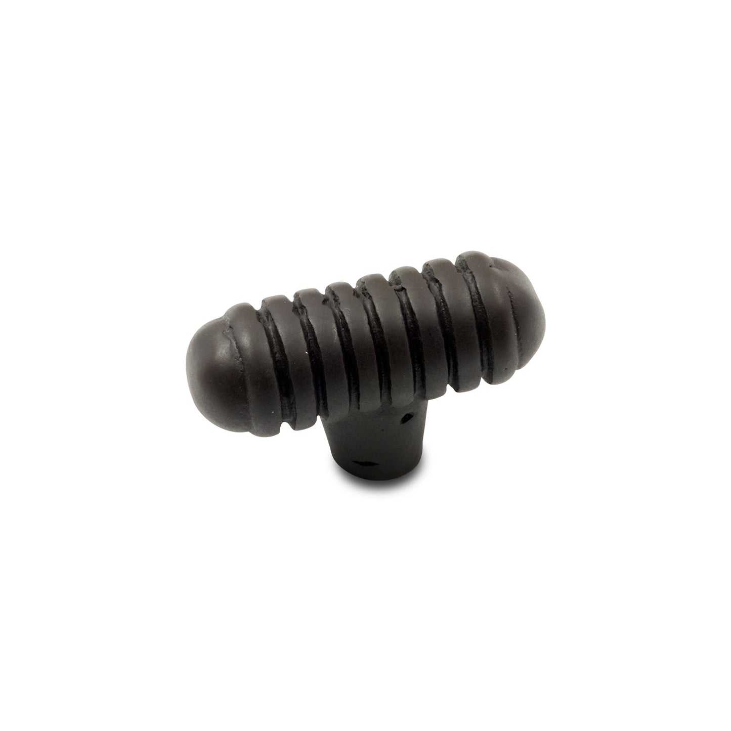 Distressed Ribbed Knob