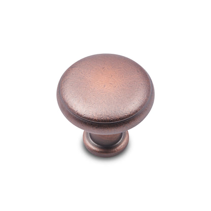 Solid Knob with Flat Edge