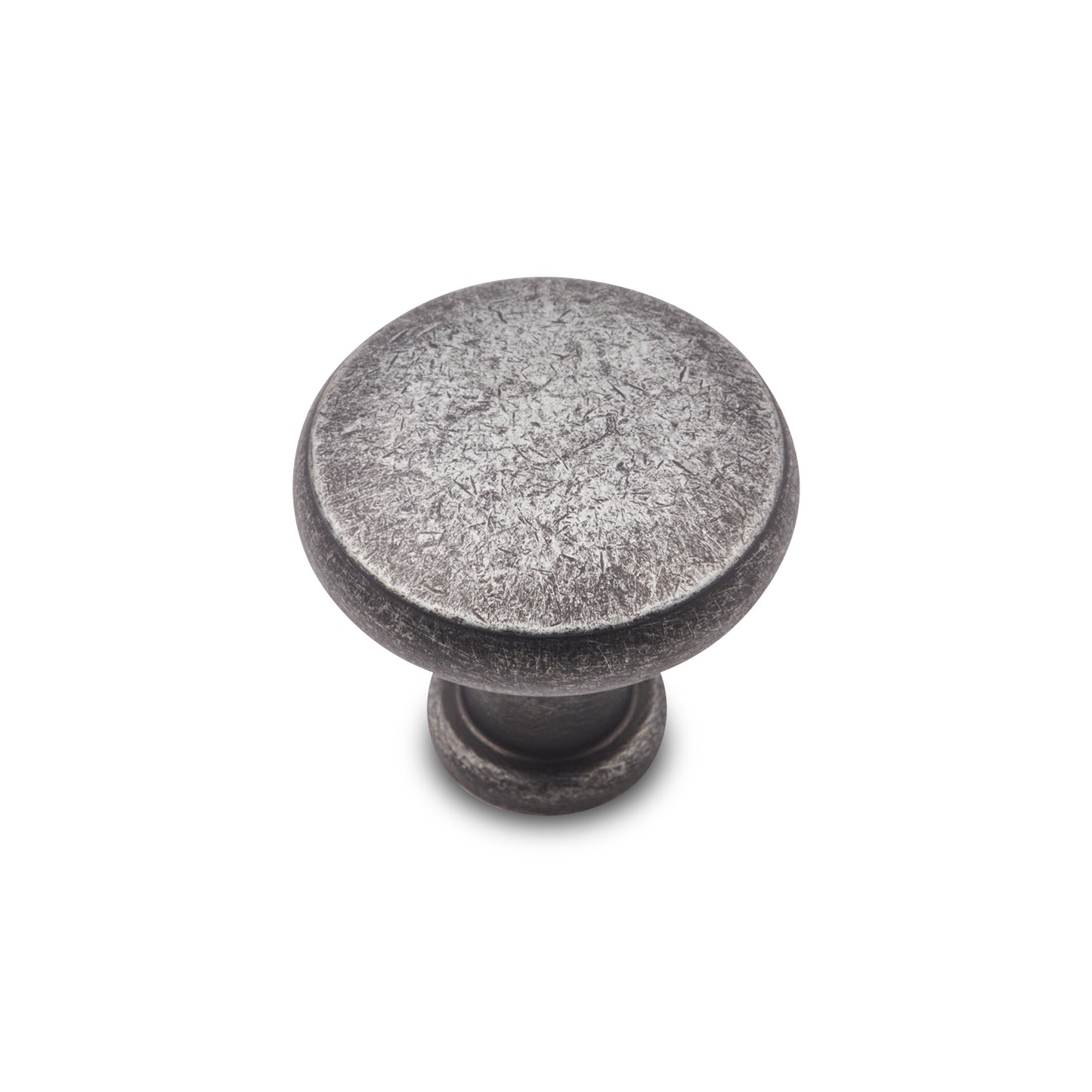 Solid Knob with Flat Edge