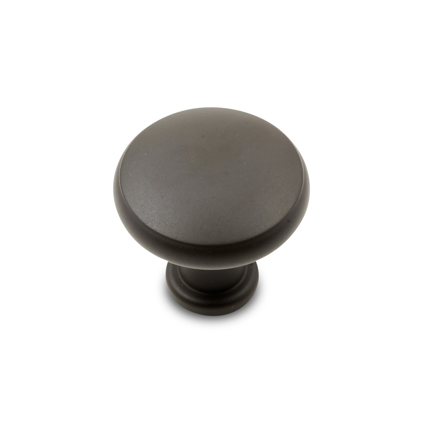 Solid Knob with Flat Edge