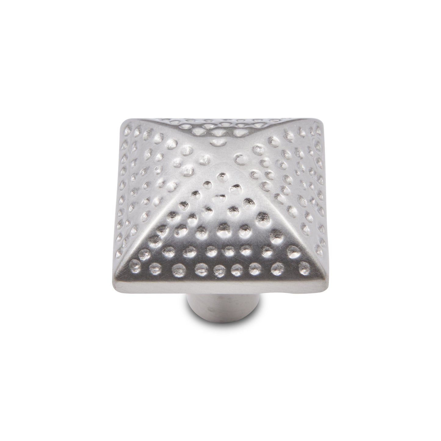 Square Knob with Divet Indents