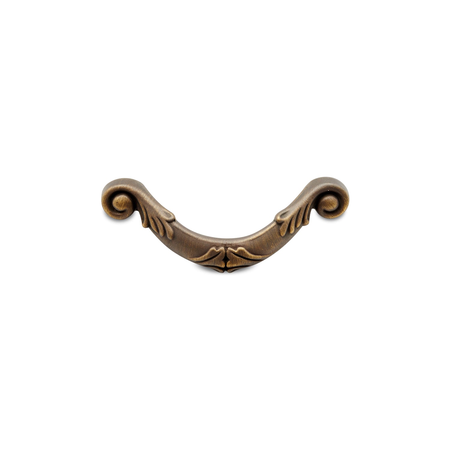 Ornate Curved Drop Pull