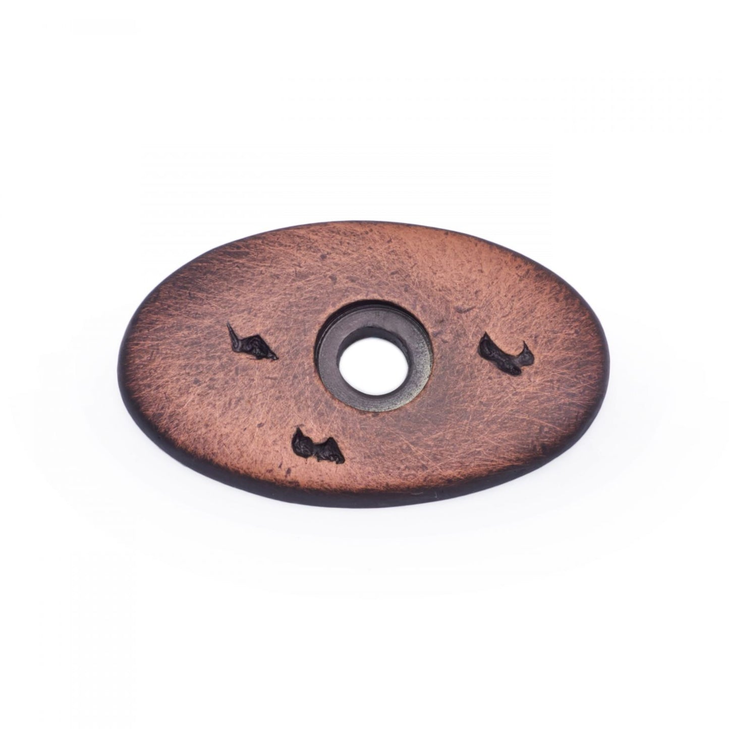 Distressed Oval Backplate