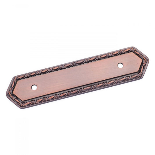 Deco Leaf Edge 3" Pull Backplate