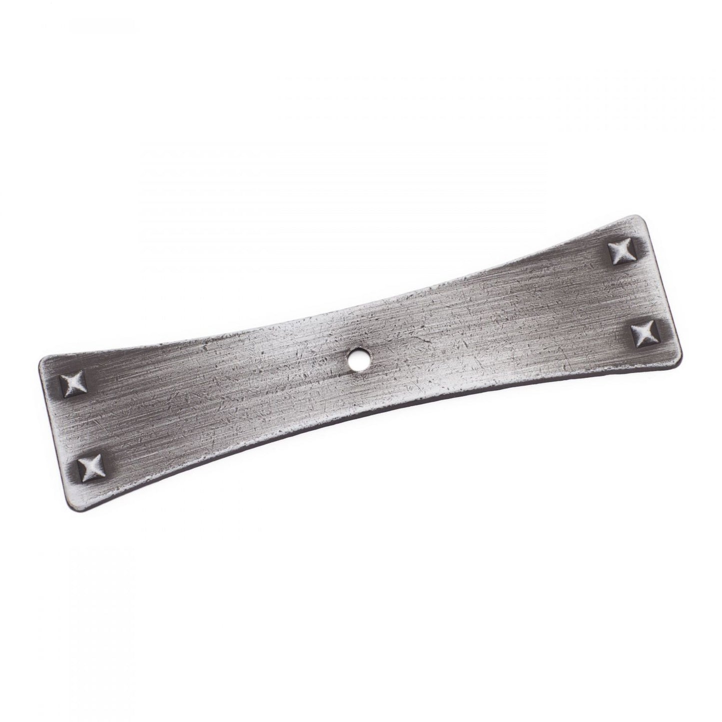 Bent Rectangular One Hole Knob Backplate