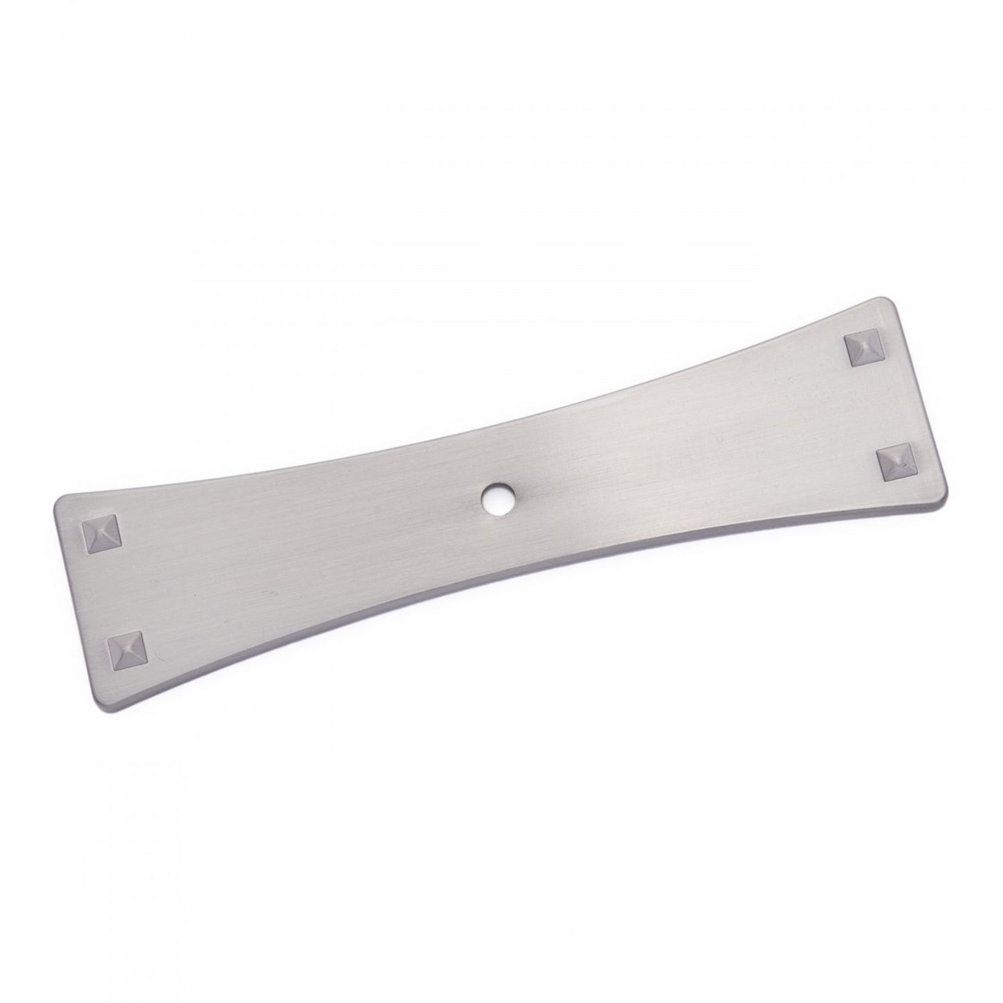 Bent Rectangular One Hole Knob Backplate