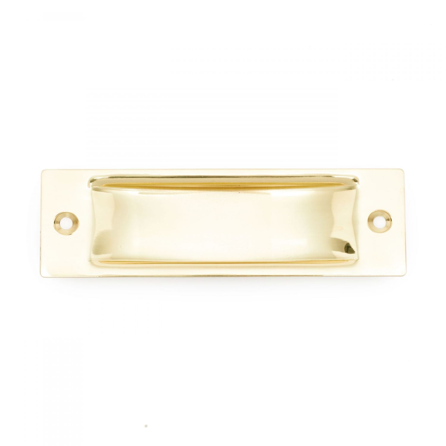 4 1/2" Thin Rectangle Flush Pull